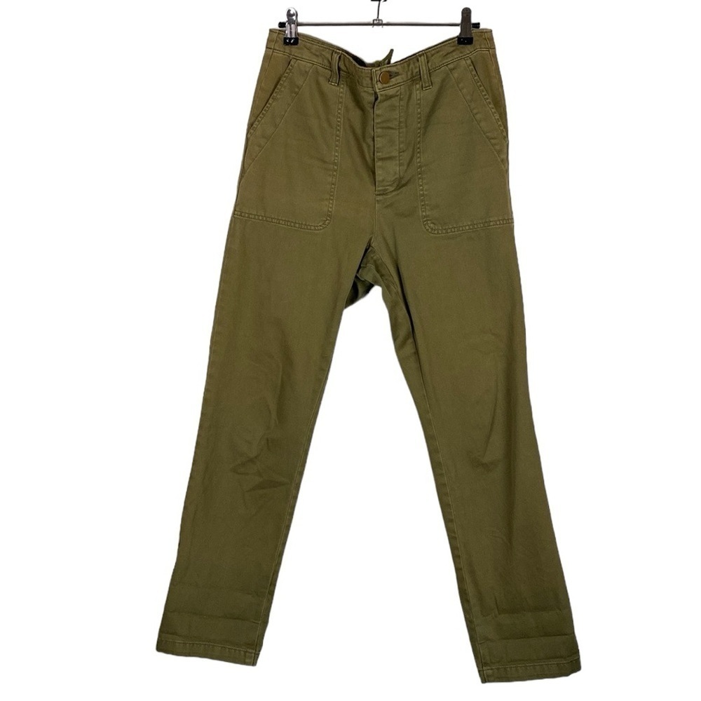 BDG surplus green tie back chino pants